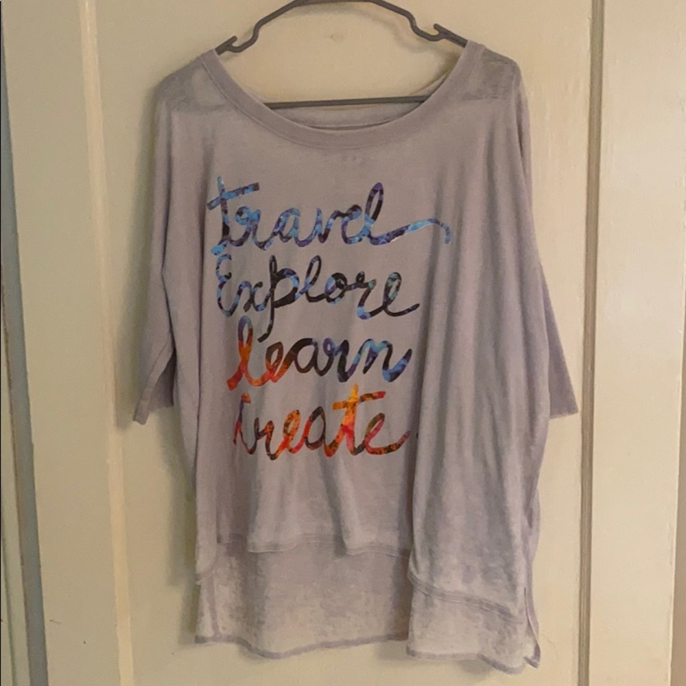 Chaser tee- travel, explore, learn, create